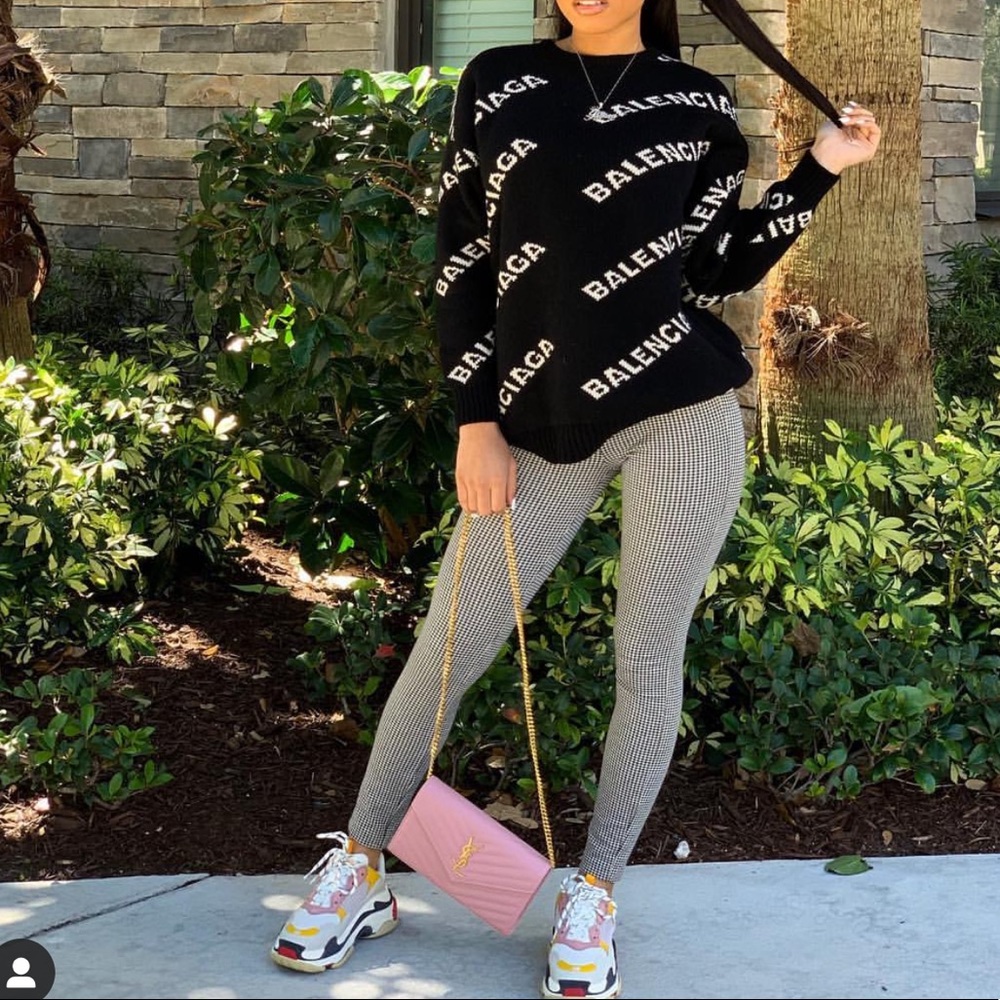 Gingham legging